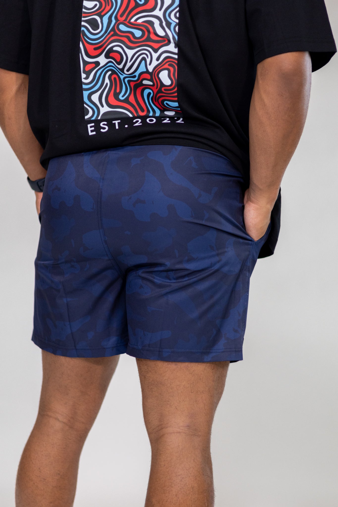 BLUE CAMOUFLAGE PANT